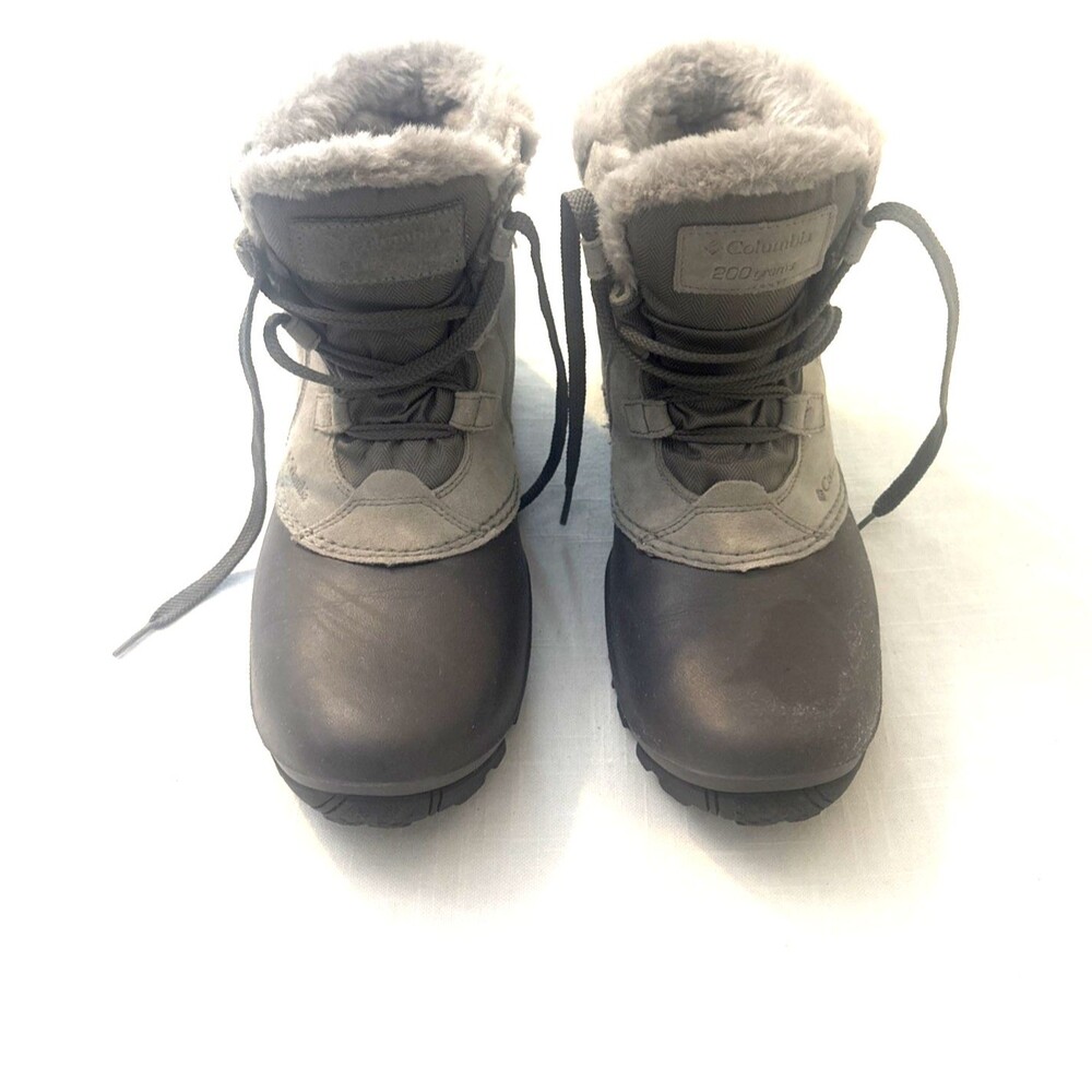 Columbia Women’s Winter Snow Boots Gray USA Size 12 / UK 10.
